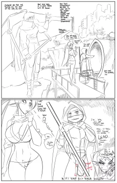 Donny x Syx (Teenage mutant ninja turtles , Mana World) [Fred Perry] porn comic cover
