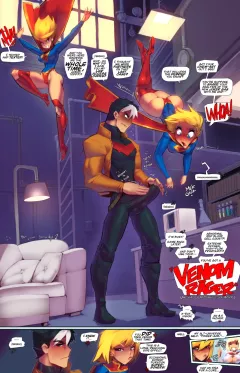 Red Hood x Supergirl - Venom Rager (Fred Perry) [Justice League] porn comic cover