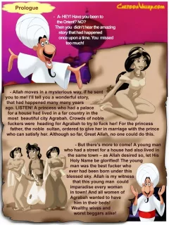 The Fucker from Agrabah (Aladdin) [Cartoon Valley] porn comic cover