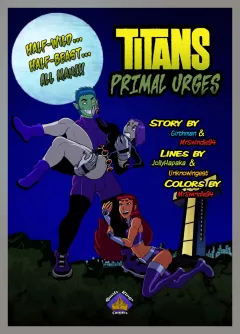 Primal Urges (Teen Titans) [Quartz Kings Comics] porn comic cover