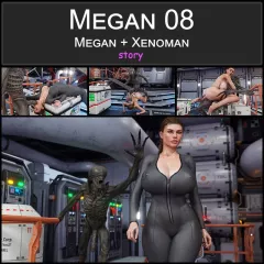 Megan [Blackadder] porn comic cover