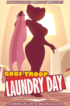 Laundry Day (Goof Troop) [Marik Azemus] porn comic cover