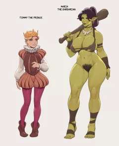 The Prince And The Barbarian [Rino99] porn comic cover