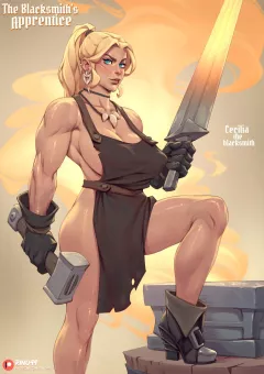 The Blacksmith's Apprentice [Rino99] porn comic cover