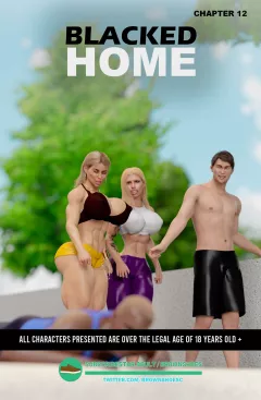 Blacked Home [Brown Shoes] porn comic cover