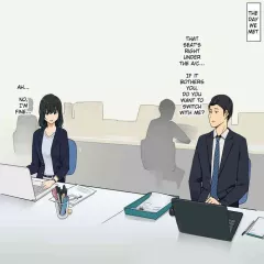 A Story About Having Close/Intimate Sex with My Shy Coworker Girl [Wakamatsu] porn comic cover