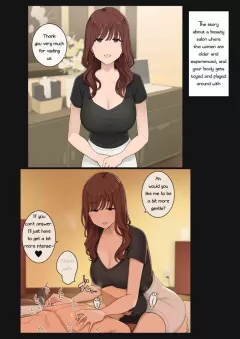 A Story About an Esthe Salon Where a Sadistic Big Sister Takes Away Your Right to Refuse and Unilaterally Toys with Your Body [Wakamatsu] porn comic cover