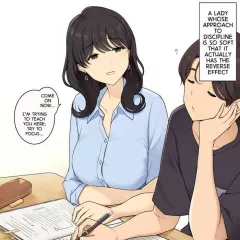 A Lady With a Soft Approach to Discipline is Assailed by Pleasure porn comic cover