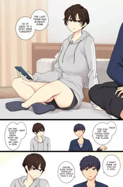 A boyish girl who will show you that she is female if you don't treat her like one (Wakamatsu) porn comic cover