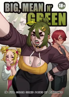 Big, Mean n' Green [Rizdraws] porn comic cover