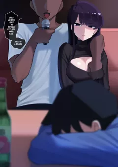 Karaoke Komi NTR (Komi-san wa, Komyushou desu) [Punpunn] porn comic cover