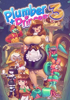 Plumber + Princess 3 (Super Mario Bros.) [+extras] [Supersatanson] porn comic cover