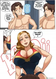 Avengers Summer Camp - Captain Marvel [Tora Tora] porn comic cover