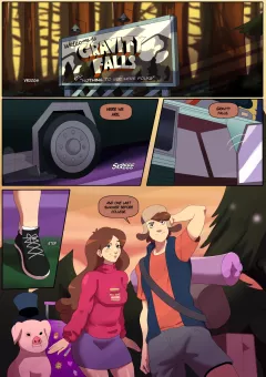 Bimbo Falls (Gravity Falls) [Annon] porn comic cover