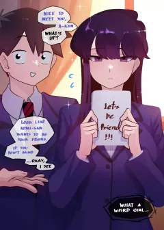 Komi's NTR // Komi's Mom [Punpunn] porn comic cover