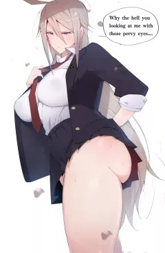 The High School Girl With Russian Blood Whos Lewd Bouncy Body Is Out Of This World! [Agobitch] porn comic cover
