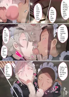 Maid Sisters!!! [Agobitch] porn comic cover