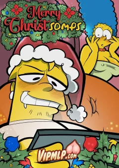 Merry ChristSomps (Simpsons) [VipMLP] porn comic cover
