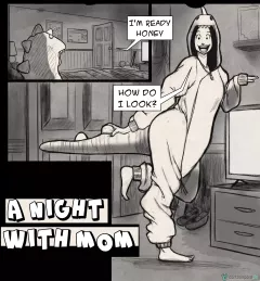 A Night With Mom [Art Tzi] porn comic cover