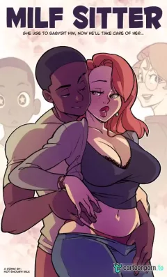 MILF Sitter Animated Porn Comic [NotEnoughMilk] porn comic cover