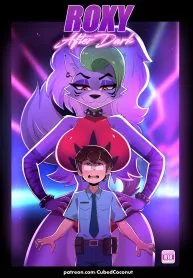 Roxy After Dark (Five Nights at Freddy's) [CubedCoconut] porn comic cover