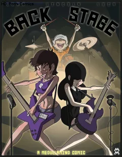 Back Stage comic porn porn comic cover