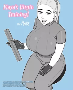 Maya's Virgin Training! comic porn porn comic cover