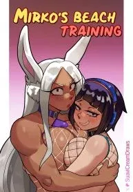 Mirko’s Beach Training (My Hero Academia) [Suavi-Cream] porn comic cover