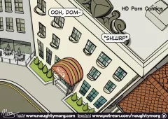 Seph &amp; Dom – Big Distraction comic porn porn comic cover