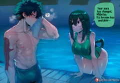 Froppy X Izuku comic porn porn comic cover