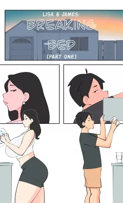 Lisa &amp; James: Breaking Bed comic porn porn comic cover