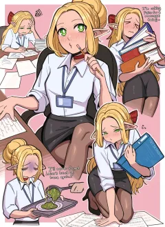 Office Elf Wife comic porn porn comic cover