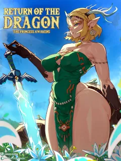 Return of the Dragon: The Princess Awakens comic porn porn comic cover