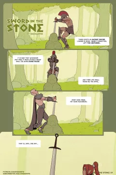 Sword in the Stone comic porn porn comic cover