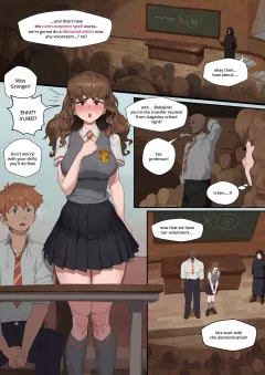 [wjs07] Hermione: Contraception spell failed (Harry Potter) comic porn porn comic cover