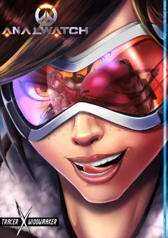 Analwatch - Overwatch porn comic cover