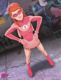 Atom Eve Invincible porn comic cover