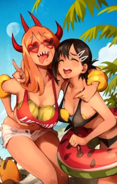 Chainsaw Man porn comic cover
