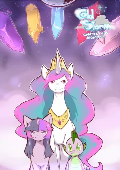 Cold Storm porn comic cover