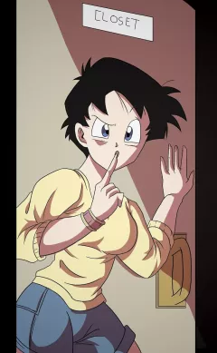 Gohan Learns Something New porn comic cover
