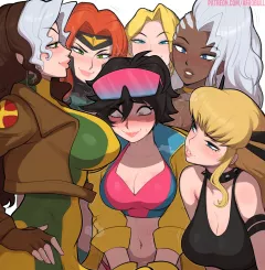 Jubilee x Marvel Rivals Girls comic porn porn comic cover