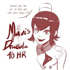 Mavis 10 Hour Hotel Transylvania porn comic cover