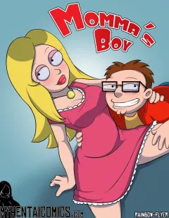 Momma's Boy American dad! porn comic cover