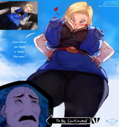 Nobody understands Android 18's sense of humor Dragon Ball porn comic cover