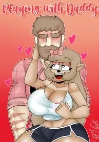 Playing with Daddy (My Totally Normal Family) porn comic cover