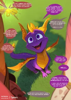 Spyro gay manga porn comic cover