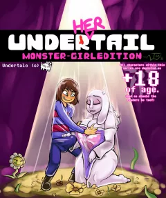 Under(her)tail Undertale porn comic cover