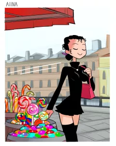 Alina porn comic cover