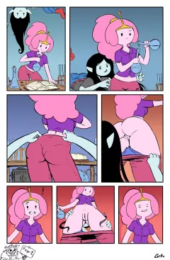 Bubbleline XXX Adventure Time porn comic cover
