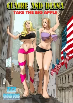 Claire And Diana Take The Big Apple 1 porn comic cover